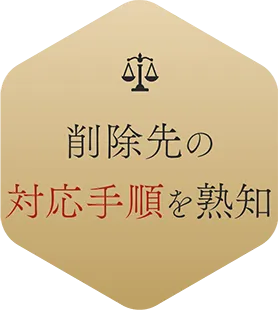 削除先の対応手順を熟知