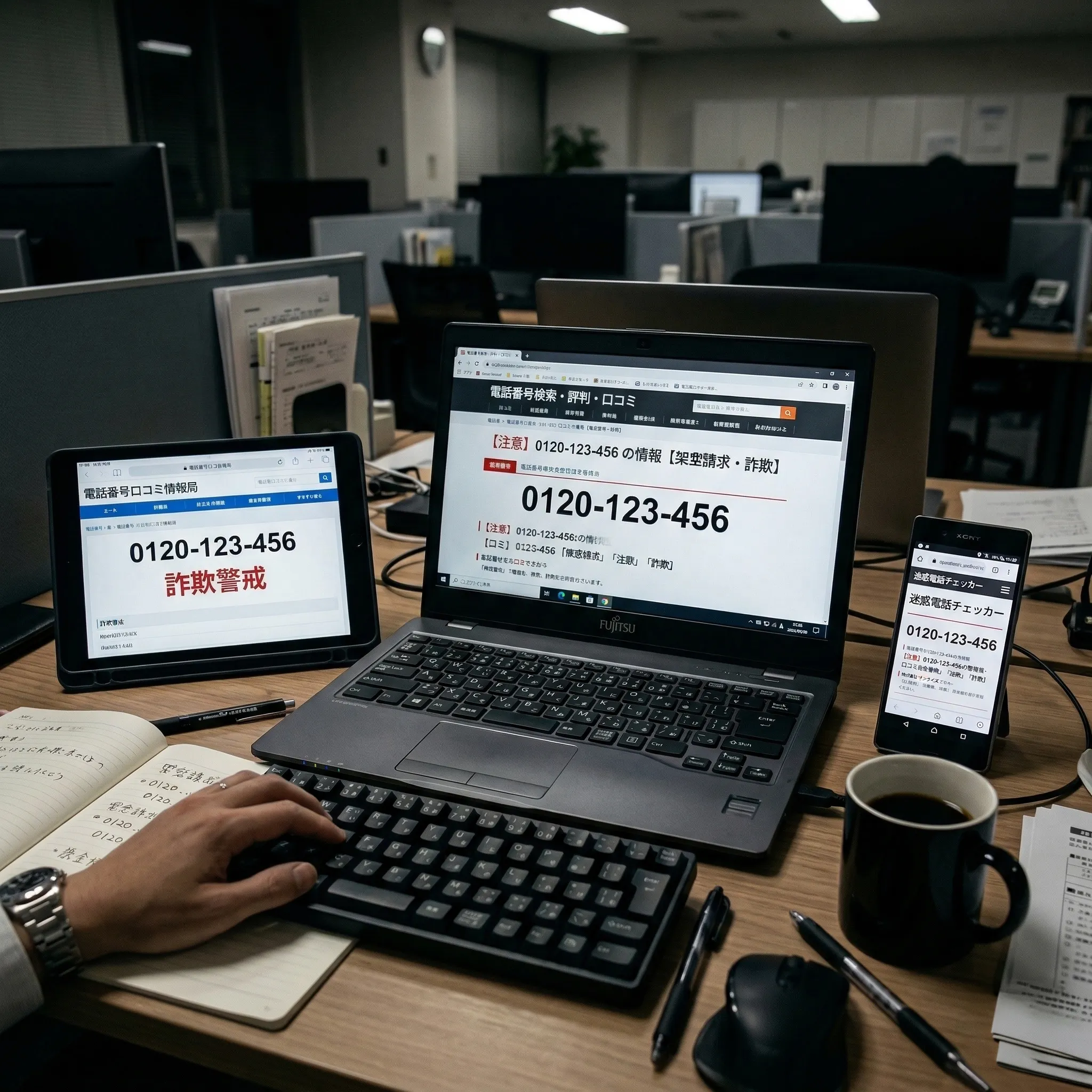 複数の検索サイトに転載される