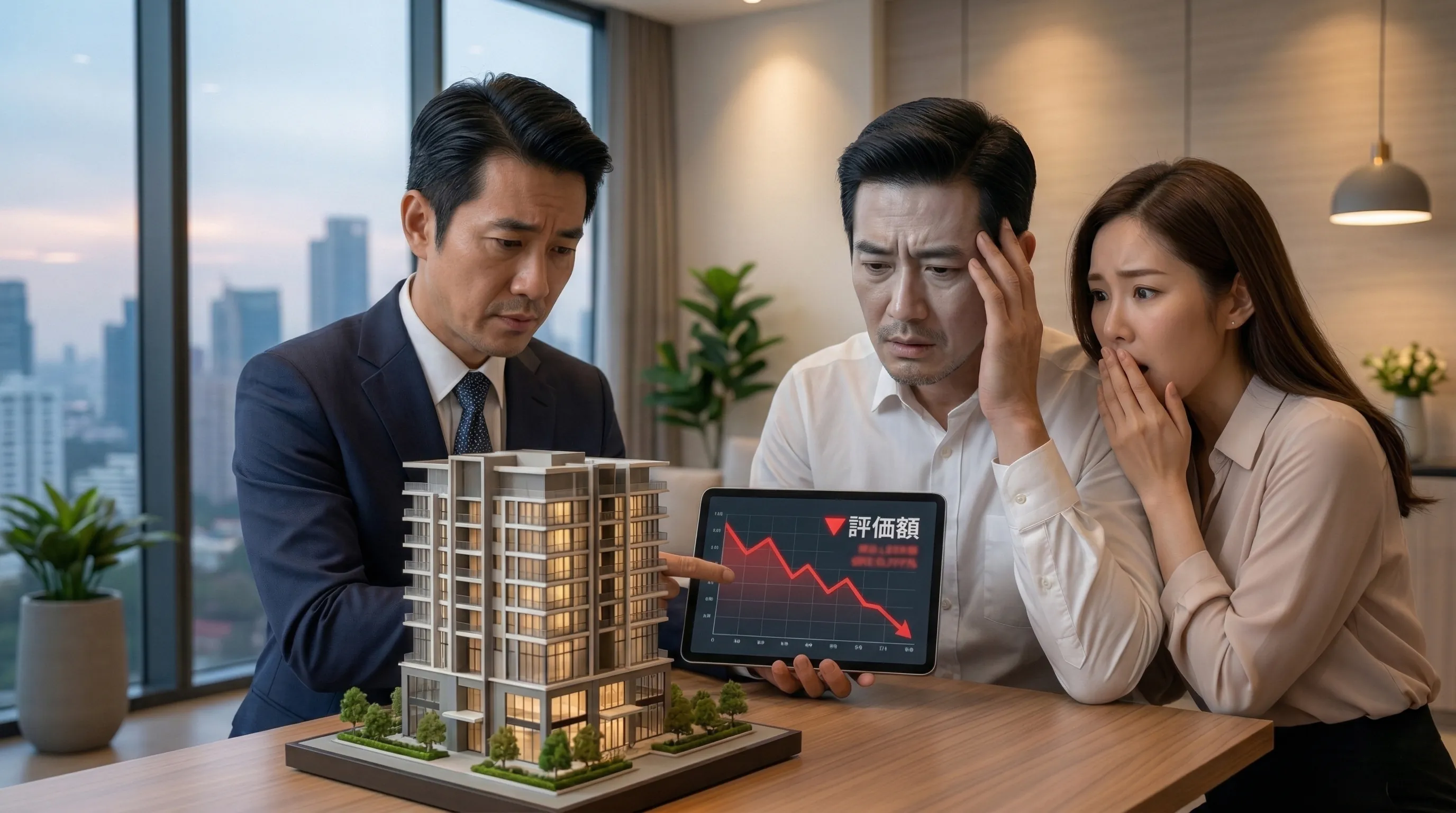 物件の資産価値イメージ